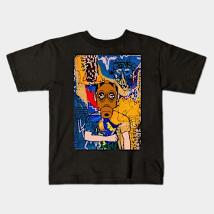 Discover NFT Character - MaleMask Street ArtGlyph with Pixel Eyes on TeePublic Kids T-Shirt